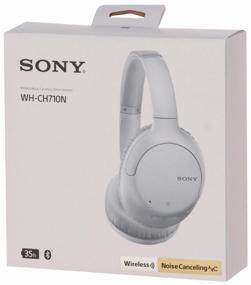 img 2 attached to Sony WH-CH710N wireless headphones, white