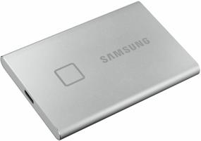 img 3 attached to 2 TB External SSD Samsung T7 Touch, USB 3.2 Gen 2 Type-C, Silver