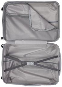 img 2 attached to TEVIN suitcase, ABS plastic, support legs on the side wall, 105 l, size L, 0008