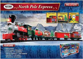 img 3 attached to EZTEC Стартовый набор North Pole Express Christmas Train, 37297