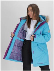 img 3 attached to Large winter parka with fur MTFORCE 552021S, 52