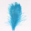 shop now: natural lake blue peacock feathers - ideal for christmas, halloween, home party and wedding centerpieces in bulk 10-12 inches (25-30cm) logo