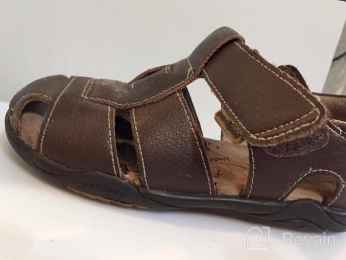 img 1 attached to Pediped Sydney Flex Fisherman Sandals for Toddler Boys - Comfortable and Stylish review by Jeff Richmond