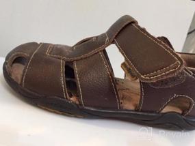 img 7 attached to Pediped Sydney Flex Fisherman Sandals for Toddler Boys - Comfortable and Stylish