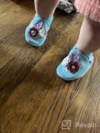 картинка 1 прикреплена к отзыву Слип-резистентные детские туфли для кроваток: мягкие подошвы Robeez для девочек и унисекс малышей, возраст от 0 до 24 месяцев. от Terrence Tucker