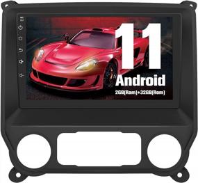 img 4 attached to 10-дюймовый сенсорный экран Android 10.0 Car Stereo для Chevy Silverado и GMC Sierra 2014-2018 с поддержкой Carplay и Andriod Auto - AWESAFE