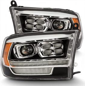 img 4 attached to Pro-Series Alpha-Black LED Headlights With DRL Bar And Sequential Turn/Activation Light For Ram 1500/2500/3500 (5Th Gen 2500 Style) - AlphaRex® 880523-09-18