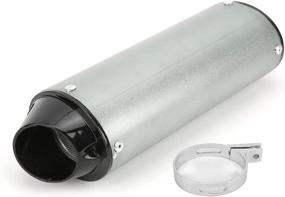 img 4 attached to 1 3In Exhaust Muffler Silencer Motorcycle