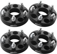 enhance your vehicle's performance with gasupply 1" 5x4.5 hubcentric wheel spacers - perfect fit for toyota, lexus, and s~cion models logo