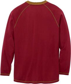 img 3 attached to Legendary Whitetails Recluse Henley Large Men's Clothing