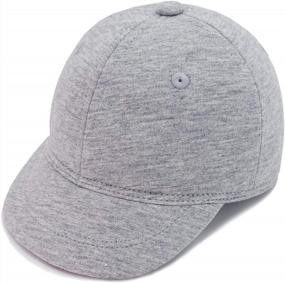 img 4 attached to Stylish Sun Protection For Your Little One: Keepersheep Baby Baseball Cap For Infants And Toddlers