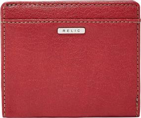 img 4 attached to Relic Fossil Womens Bifold Color Women's Handbags & Wallets and Wallets