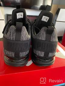 img 5 attached to Мужские кроссовки PUMA AXELION: Колорит каменной гальки и черная галактика - обувь и модные кроссовки.