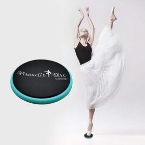 img 3 attached to Portable Ballet Turn Disc - Ideal For Dancers, Gymnasts, And Ice Skaters To Enhance Pirouette Techniques, Releve, Spinning, And Turns