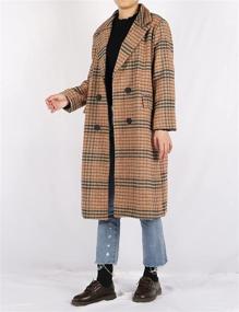 img 2 attached to Tanming Womens Double Breasted Trench Women's Clothing : Coats, Jackets & Vests