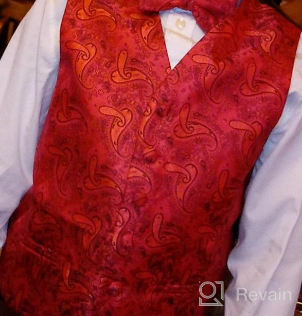 img 1 attached to 👔 Gioberti Boys Formal Paisley Piece: A Perfect Set for Stylish Boys' Clothing, Suits & Sport Coats review by Ken Martinez