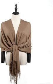 img 4 attached to Pashmina Shawls Cashmere Twins Dream Women's Accessories : Scarves & Wraps