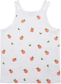 img 1 attached to Kid Nation Sleeveless Crewneck Pineapple Girls' Clothing ~ Tops, Tees & Blouses