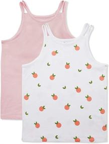 img 4 attached to Kid Nation Sleeveless Crewneck Pineapple Girls' Clothing ~ Tops, Tees & Blouses