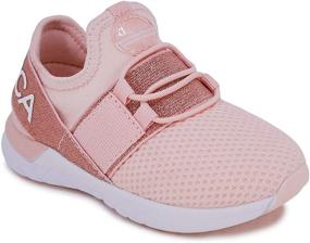 img 4 attached to 👟 Nautica Sneaker Athletic Bungee Running Girls' Shoes: Stylish and High-Performance Footwear at Athletic Store