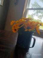 картинка 1 прикреплена к отзыву UKELER Yellow Artificial Sunflowers 23 Inch In Height Handmade Fake Flowers With Stems Sunflowers Bouquet For Wedding Decoration, DIY Garden Decor, Party Decor, 9 Big Flowers Per Bunch от Jim Ball