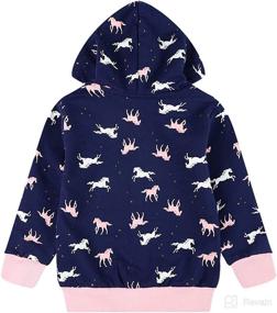 img 2 attached to Toddler Clothes Sweatshirt Outerwear Pink3012 Apparel & Accessories Baby Boys : Clothing