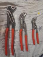img 1 attached to Sanitary pliers Knipex 87 03 300 300 mm red review by Micha Maciejowicz ᠌