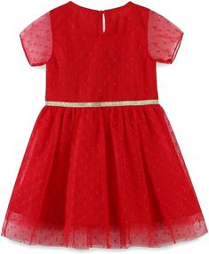 img 3 attached to 👗 FreeLu Sleeve Cotton Cartoon Dresses : Girls' Clothing with Adorable Dresses