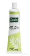 🦷 thursday plantation fluoride toothpaste paste logo