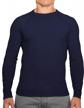 cc perfect slim fit crewneck sweaters for men lightweight breathable mens sweater soft fitted pullover for men logo