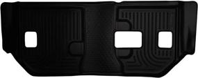 img 4 attached to 🚘 Husky Liners Weatherbeater Series, 3rd Seat Floor Liner - Black, 19271, Fits Chevrolet Suburban/GMC Yukon XL 1500 2011-2014 with 2nd Row Bench Seats, Single Unit