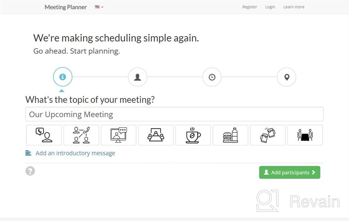 img 1 attached to MeetingPlanner.io review by Zach Peterson