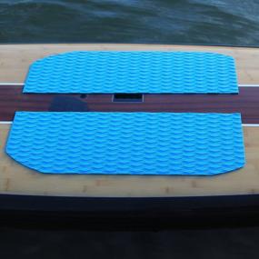 img 1 attached to Enhance Your Watercraft'S Safety With Abahub Non-Slip Traction Pad Deck Grip Mat - Trimmable EVA Sheet With 3M Adhesive