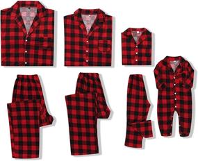img 4 attached to CARETOO Matching Christmas Reindeer Sleepwear Women's Clothing - Lingerie, Sleep & Lounge