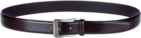 img 2 attached to Genuine Leather Dress Premium Quality Men's Accessories ~ Belts