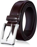 genuine leather dress premium quality men's accessories ~ belts logo
