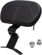 🏍️ h ruo motorcycle front driver backrest pad for harley touring cvo street glide road king road glide electra glide (2009-2022) логотип