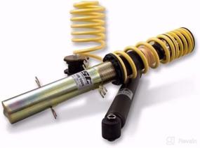 img 3 attached to 🚘 ST Suspension 90877 Coilover Kit - Enhanced Performance for VW Jetta VI TDI, Complete Set of 4