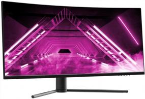 img 3 attached to Monoprice Curved Ultrawide Gaming Monitor 34", 165Hz, Adaptive Sync, ‎142772