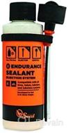 🔧 orange seal endurance: long-lasting tubeless bike tire sealant for mtb, road, cx, and gravel bicycle tires - fast sealing, includes injector - 4oz/8oz logo