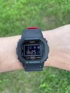 img 1 attached to CASIO G-Shock DW-5600HR-1E Quartz Wrist Watch, Alarm Clock, Chronograph, Stopwatch, Countdown Timer, Waterproof, Shockproof, Backlight Display, Black review by Janis Kronbergs ᠌