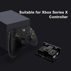img 1 attached to Аккумуляторная батарея для геймпада Xbox Series XS — емкость 850 мАч, проводной зарядный кабель, светодиодный индикатор — совместима с геймпадом Series XS — комплект для зарядки NBCP (1 шт.)