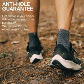 img 1 attached to 🧦 DANISH ENDURANCE Anti-Friction Running Socks: Grip Pads, Lightweight Cushioning, Unisex 2-Pack