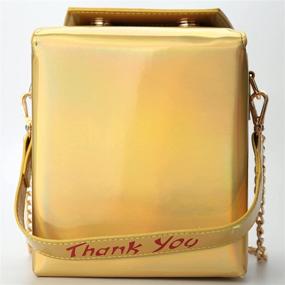 img 1 attached to QiMing Crossbody Shoulder Chinese Takeout Women's Handbags & Wallets ~ Totes