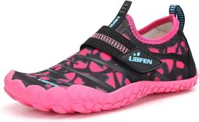 img 3 attached to UBFEN Barefoot Sports Lightweight Toddler Boys' Shoes ~ Outdoor