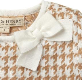 img 1 attached to 👗 Enchanting Style: Discover Hope Henry Girls Detail Sweater for Girls' Clothing and Dresses