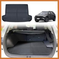 🚘 hyundai tucson all weather trunk mat, 3d cargo liner rear trunk floor mat | compatible with hyundai tucson 2021 2022 - triplealiner logo