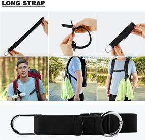 img 2 attached to Elastic Velcro Jacket Gripper Accessories Travel Accessories and Luggage Straps