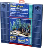 🐠 high-quality penn-plax clear-free ugf aquarium filter – freshwater & saltwater safe – ideal for 15 to 20 gallon tanks logo