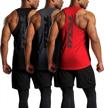 get ripped in style - tsla men's dry fit muscle tank tops for athletic workouts and bodybuilding logo